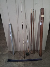 Shakespeare Wonderod, Martin, & Bamboo Fishing Rods
