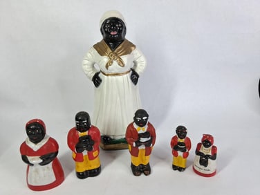 Uncle Mose & Aunt Jemima Figures