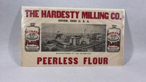 The Hardesty Milling Co. Peerless Flour Dover Ohio Advertising
