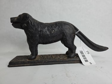 Antique Cast Iron Nut Cracker Dog