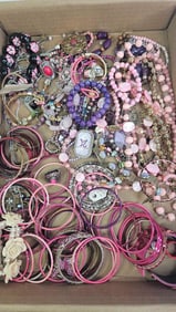 Dainty Pink & Pastel Bracelets and Necklaces