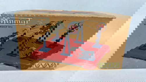 Mamod Workshop WS1 Inc. Lineshaft, Polishing Machine, Grinding Mach. Power Hammer and Press