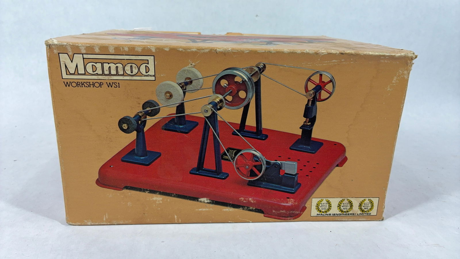 Mamod Workshop WS1 Inc. Lineshaft, Polishing Machine, Grinding Mach. Power Hammer and Press (1 of 6)