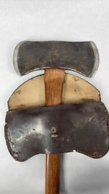 Hickory 140-56 Double Bit Axe w/ Leather Sheath