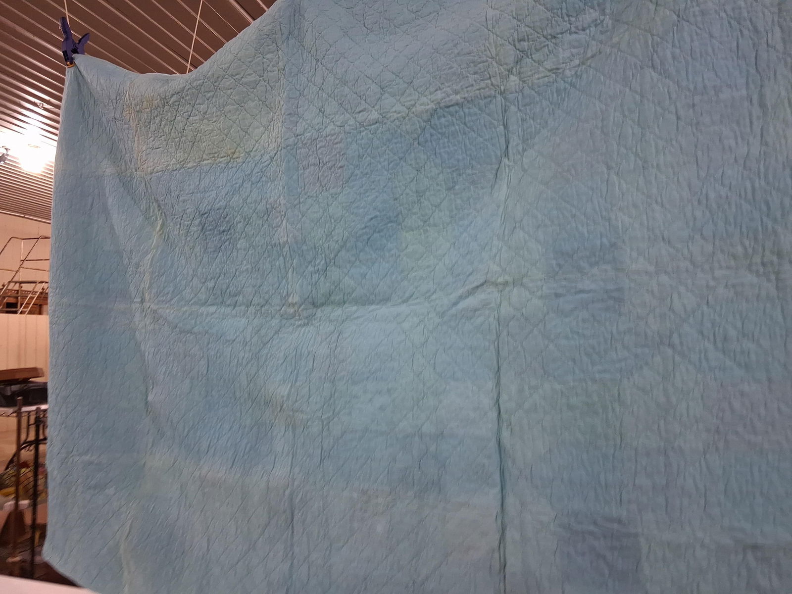 Hand Stitched Multi Textile Patchwork Quilt - 7