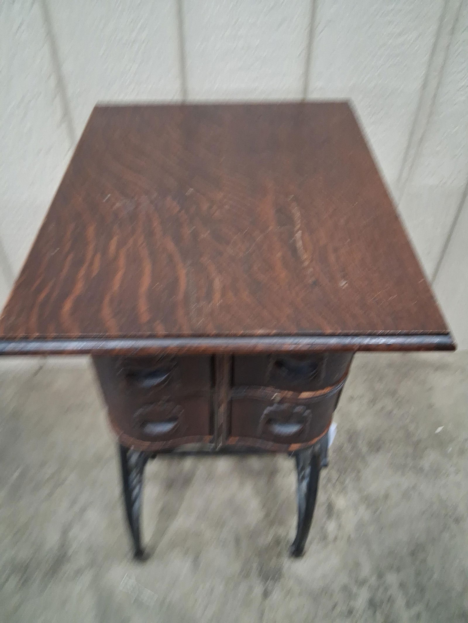 White Base Sewing Cabinet - 2