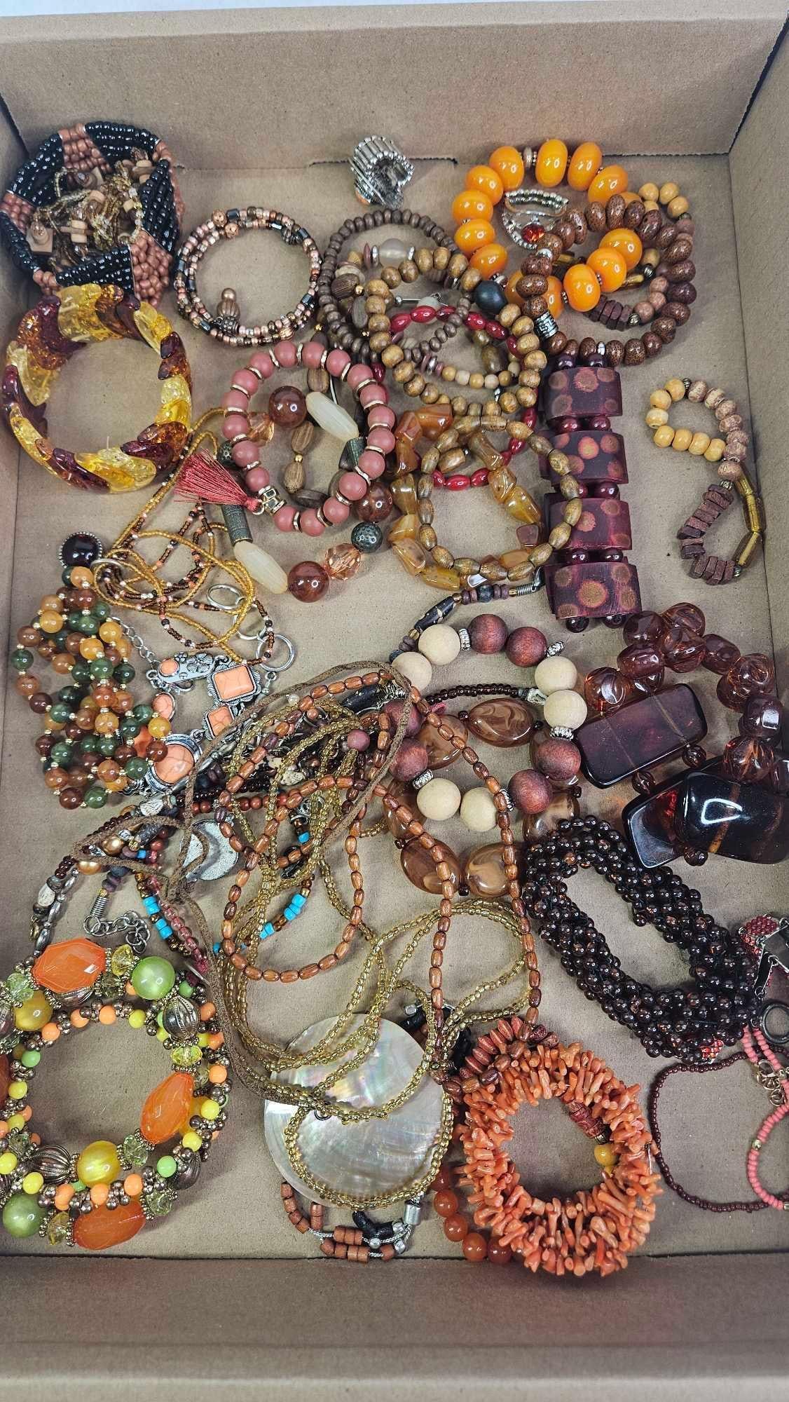 Natural & Earth Tone Bracelets & Necklaces (1 of 8)