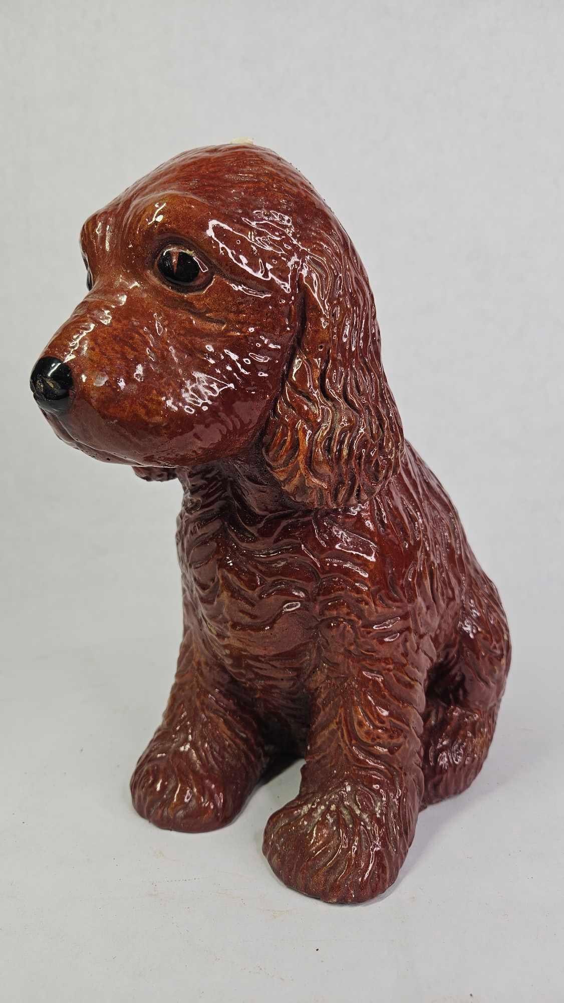 Red Mill Manufacturing Glazed and Fired Tile Cocker Spaniel Figural Sculpture (1 of 5)