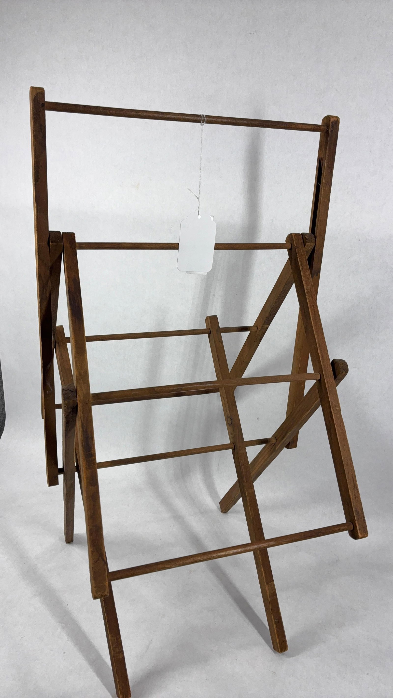Primitive Childs / Salesman Sample Collapsable Drying Rack - 5