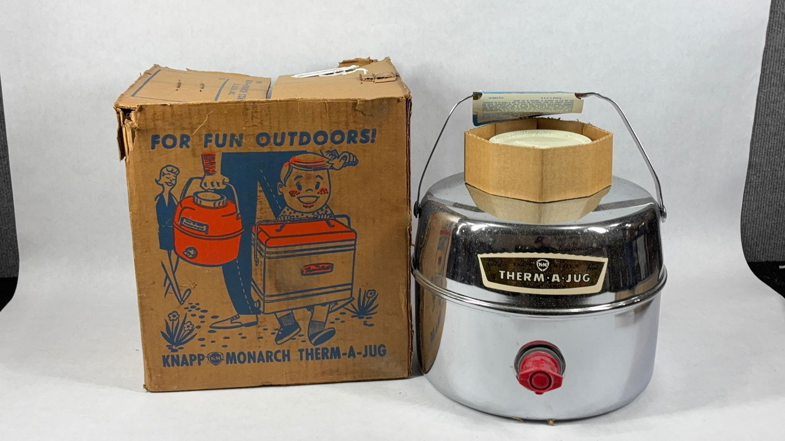 Knapp Monarch Therm-a-Jug NOS w/ Original Labeling and Packaging (1 of 8)