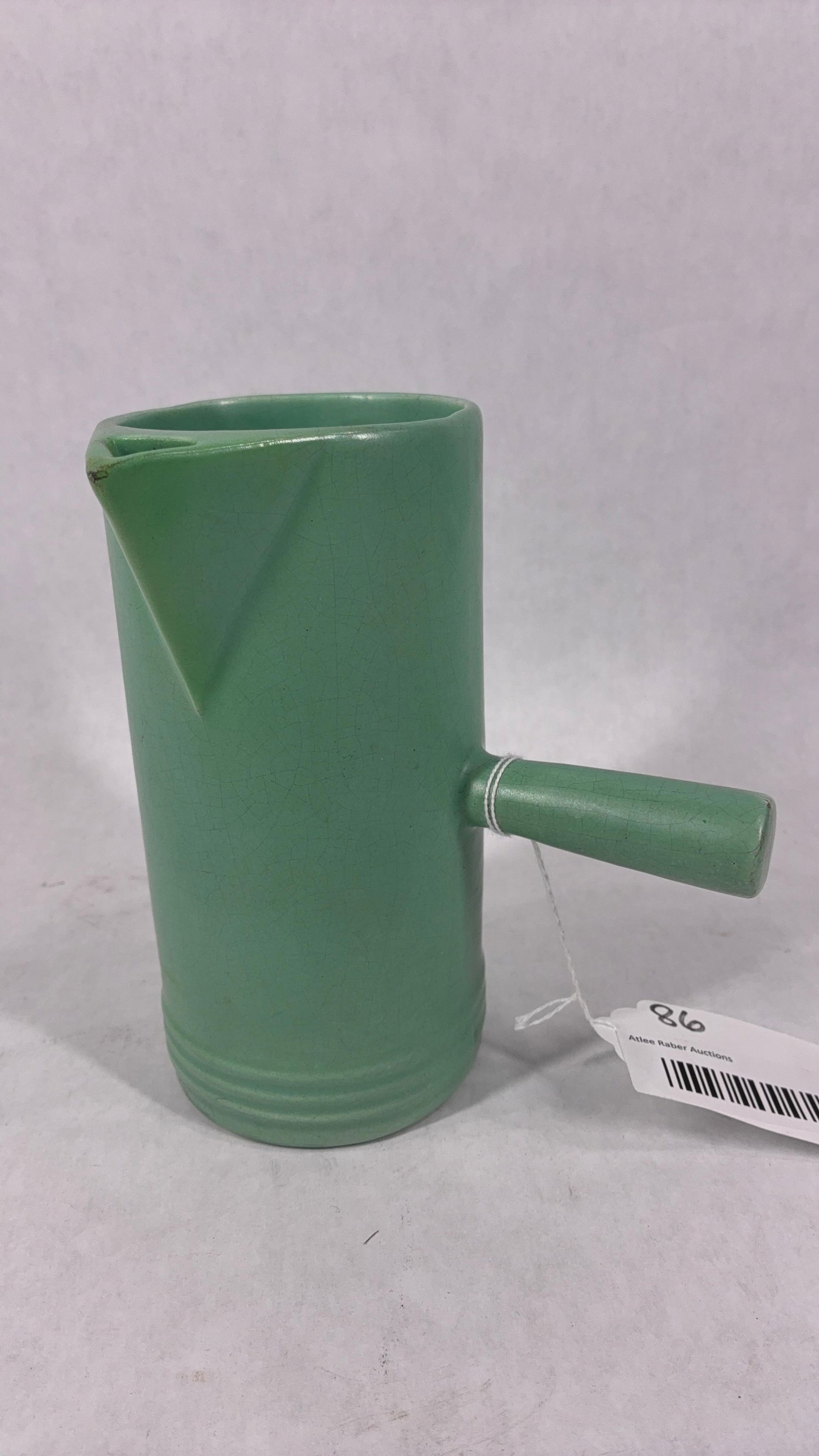 Arts and Crafts Period Handled Pottery Coffee Pot / Pitcher (1 of 6)