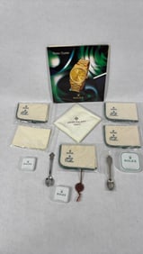 Rolex Watch Cleaning Cloths, Tins, and Collectors Spoons
