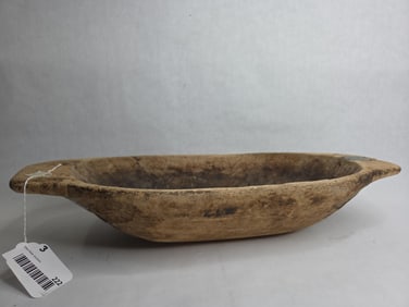 Primitive Dough Bowl Trencher