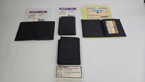 Sheriff & Police Leather and Nylon Wallets