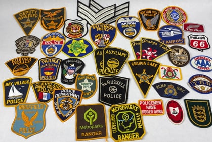 Misc Ohio Police Patches