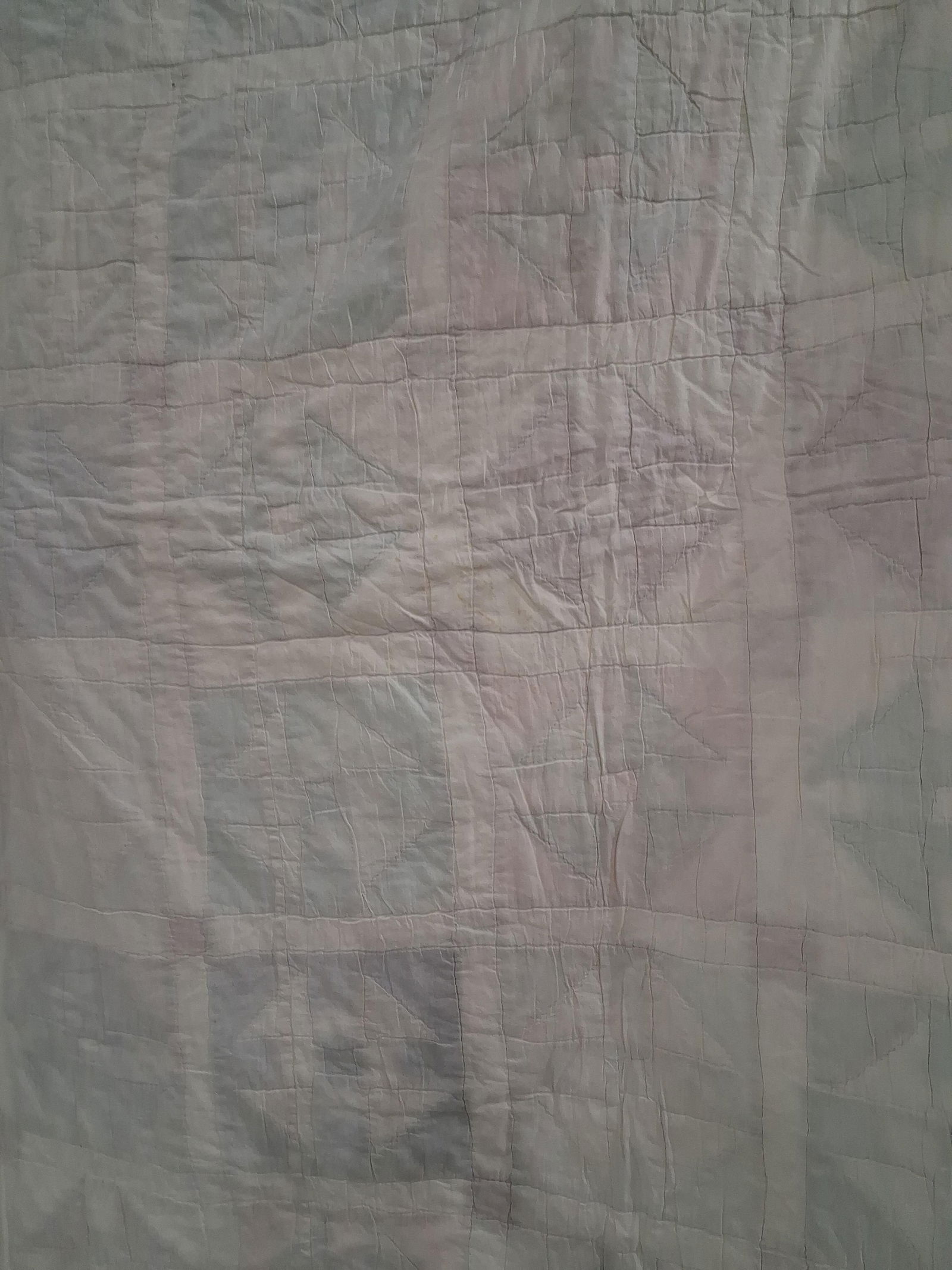 Ohio Star Floral Pattern Quilt - 13