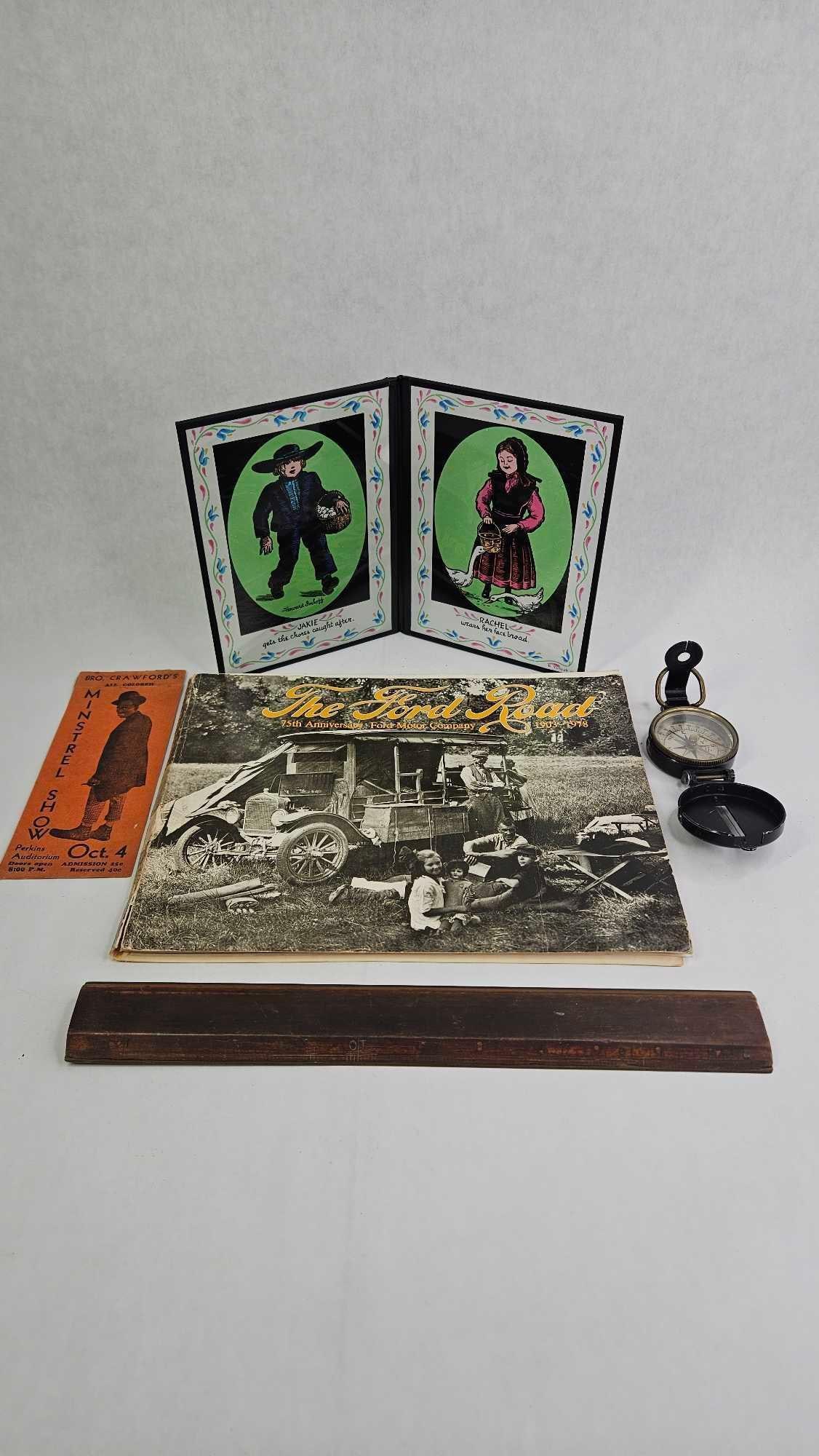 1934 Ticket, Ford Model T Book, and Early Collectibles (1 of 10)