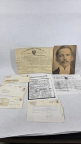 Nathaniel B. Simpson Spanish American Company D Douments from Enlist to Death