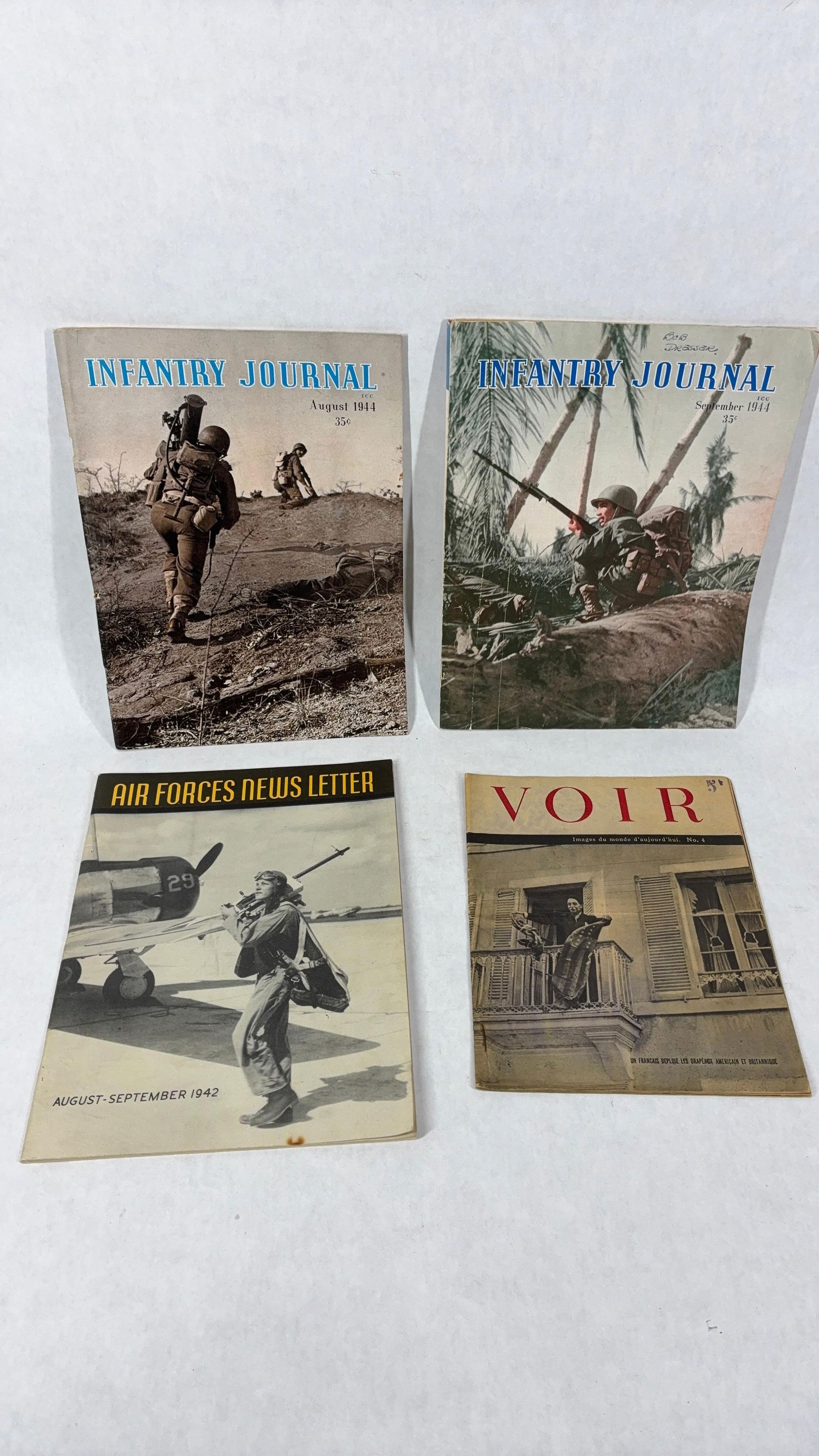 WW2 Air Force, Vior, and Infinitary Magazines (1 of 6)