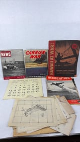 1940s World War Articles, Calendar, and Maps