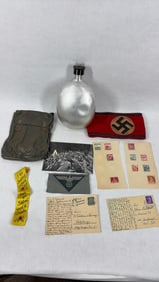 German Military Patches, Arm Band, Canteen, and More