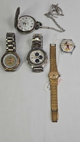 Pocket, Wrist, and Collectors Watches