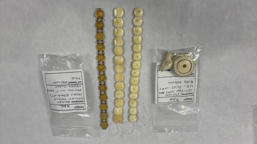 Inuit Made Bracelet & Carvings