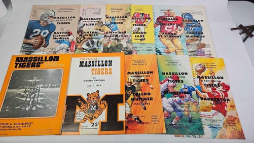 1968-1970's Massillon Tigers Football Programs Inc. 11