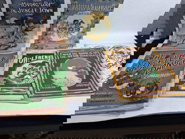 Fantastic Lithograph Imagery Music Booklets