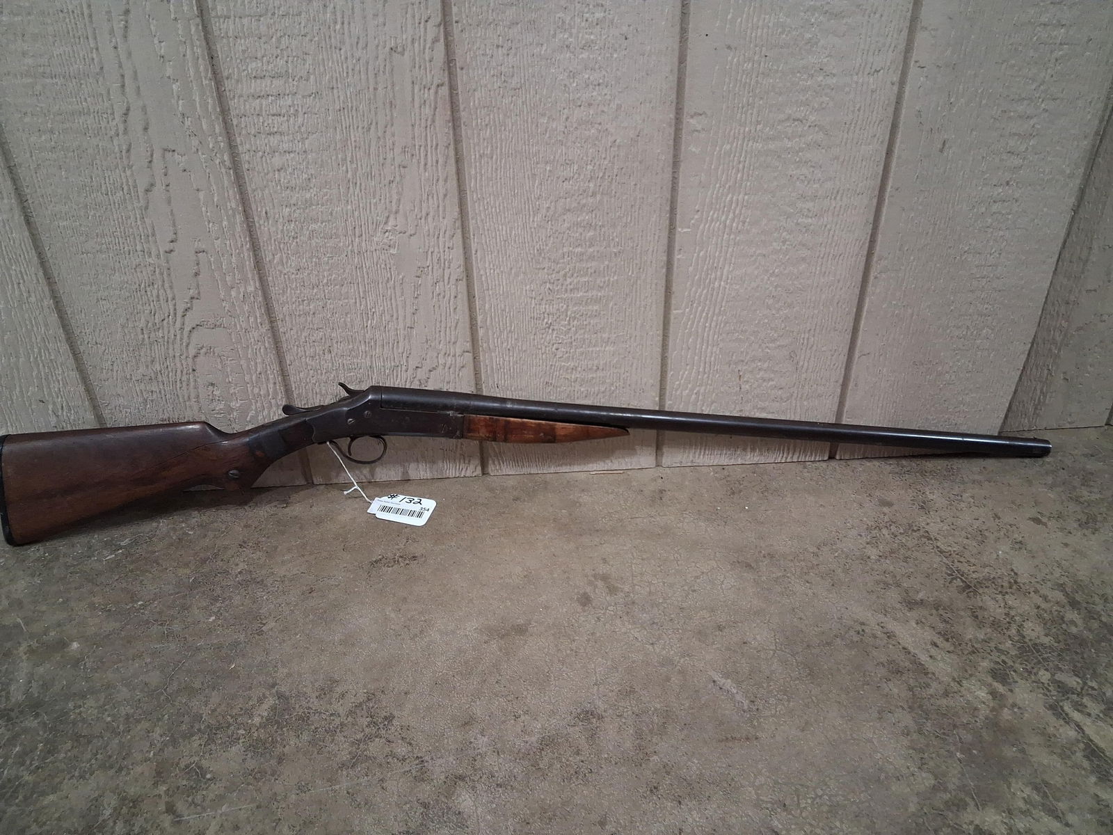 Riverside Arms Co Parts Rifle: Pump action, with wood stock.