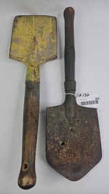 German WWI Imperial Entrenching Tool / Field Shovels Lot of 2