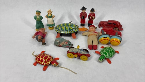 Early Tin & Japanese Childrens Toys