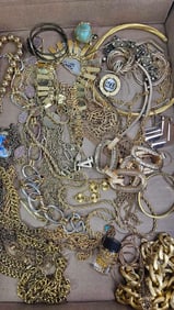 Gold Toned Chains and Necklaces