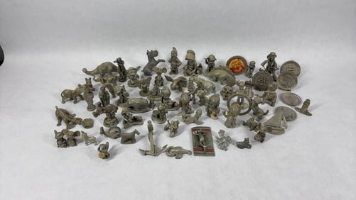 Pewter Farm Animals, Gnomes, Dinosaurs, and more