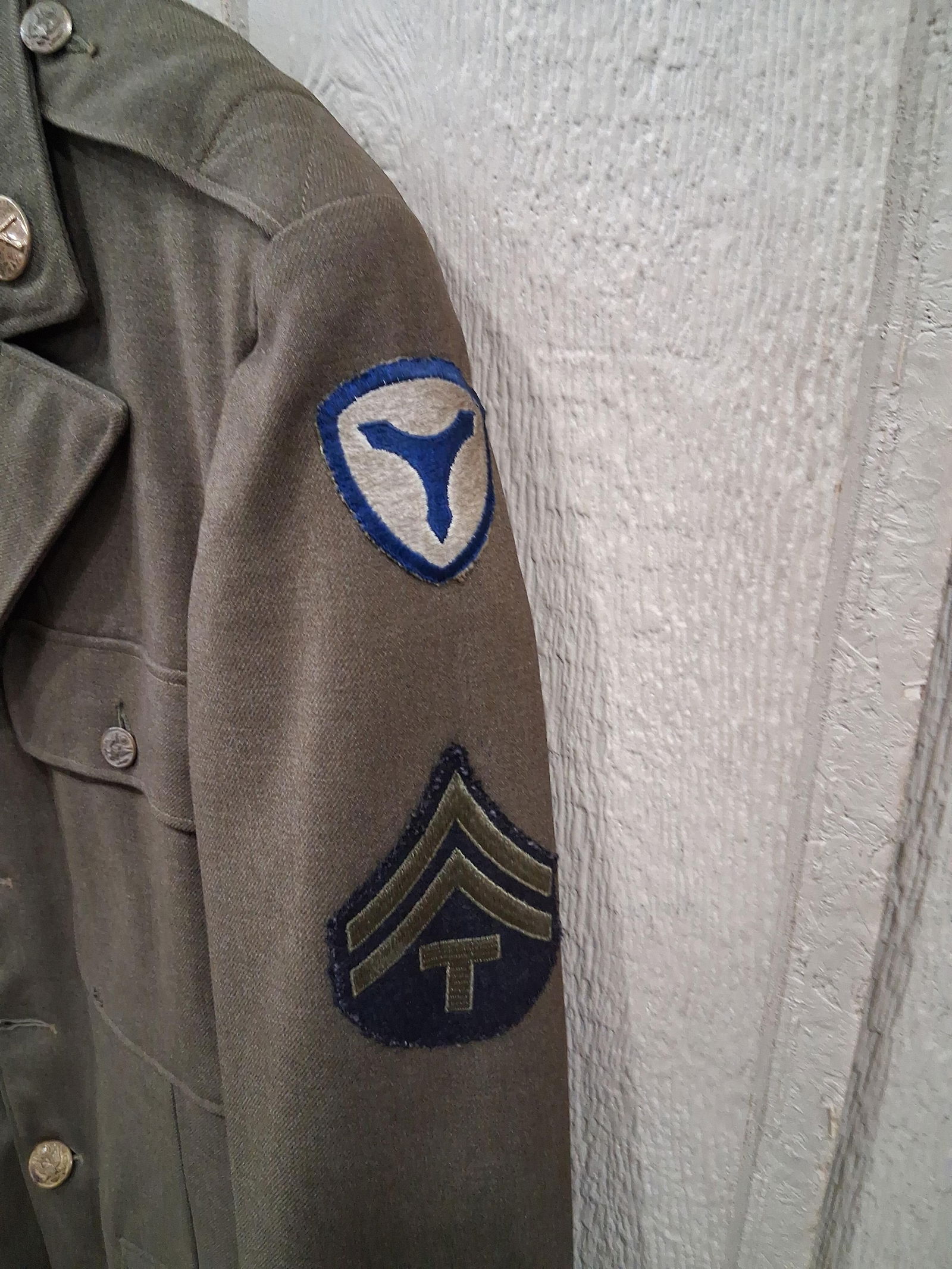 WW2 Us Tech Corporal Infantry Jacket - 2