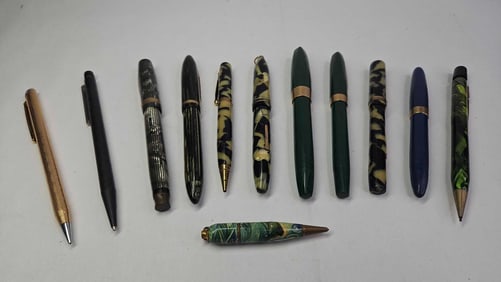 Early Fountain Pens & Mechanical Pencils