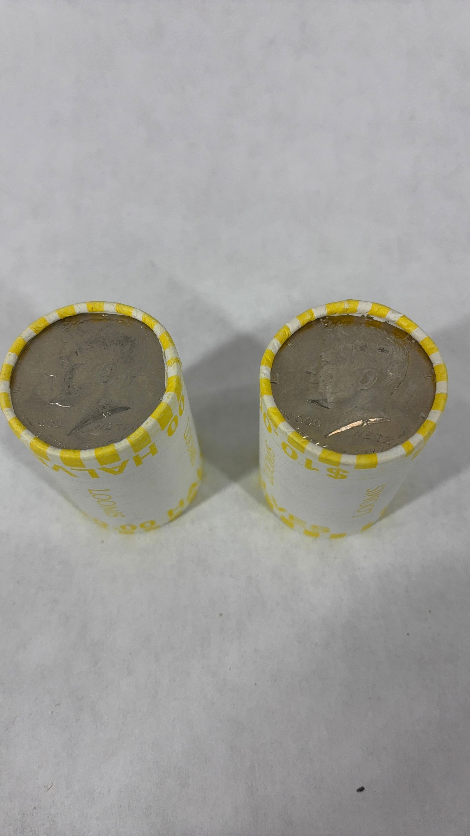 Lot of Bank Wrapped Kennedy Halves Inc. 1970's to 90's (1 of 3)