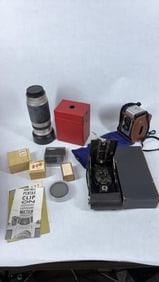 Vintage Photography Lot Inc. Brownie Cameras, Argus, Kodak, Lens and More