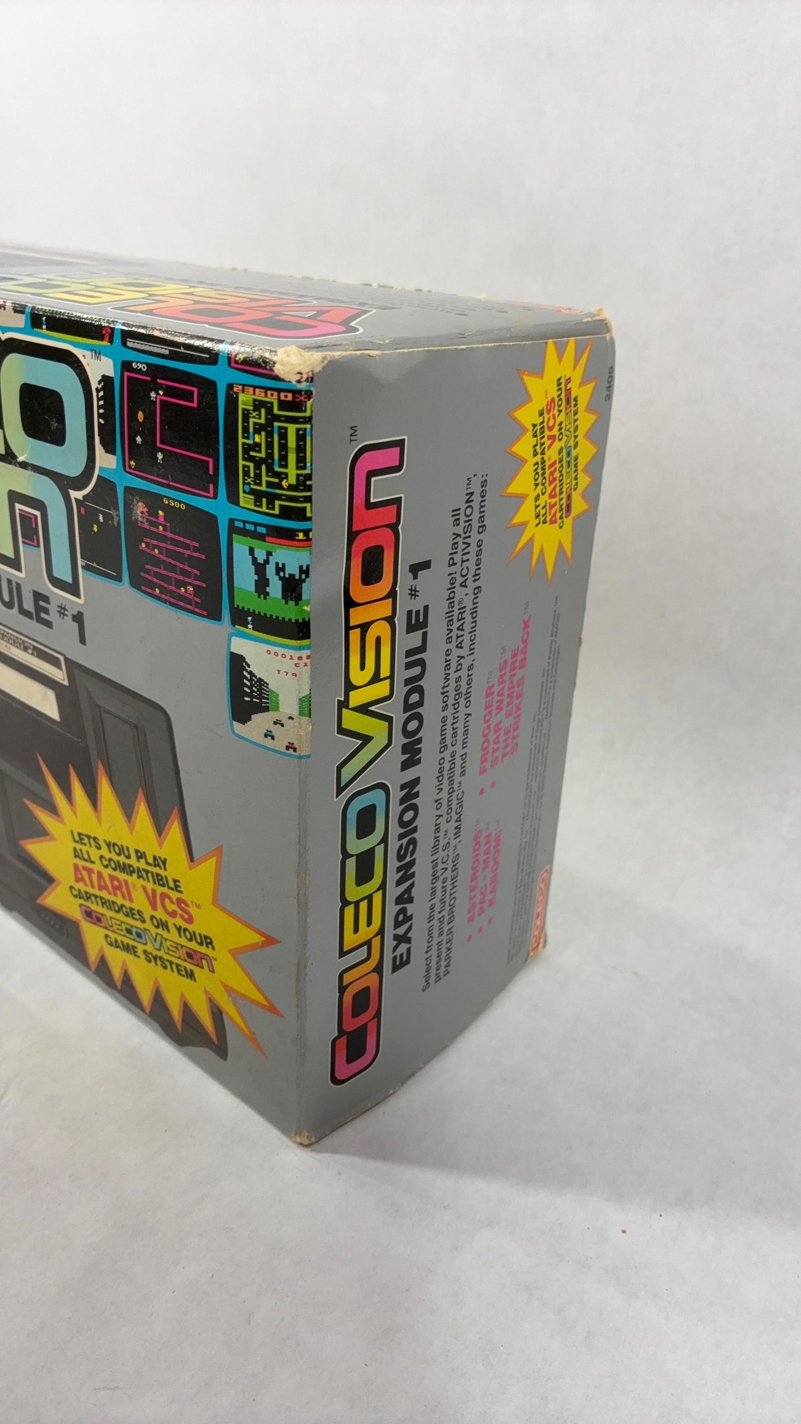 NOS Coleco Vision Atari VCS Expansion Module No. 1 - 2