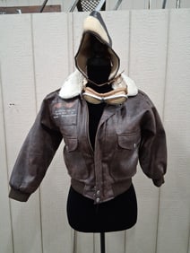Flying Tigers China 1941 Boys Bomber Jacket w/ Aviator Goggles and Helmet