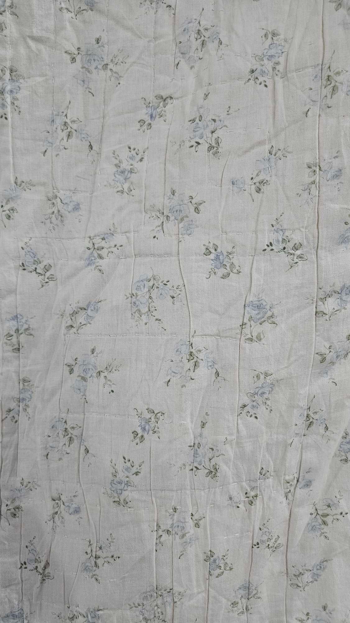 Hand Stitched Drunkards Path Quilted Back Quilt - 13