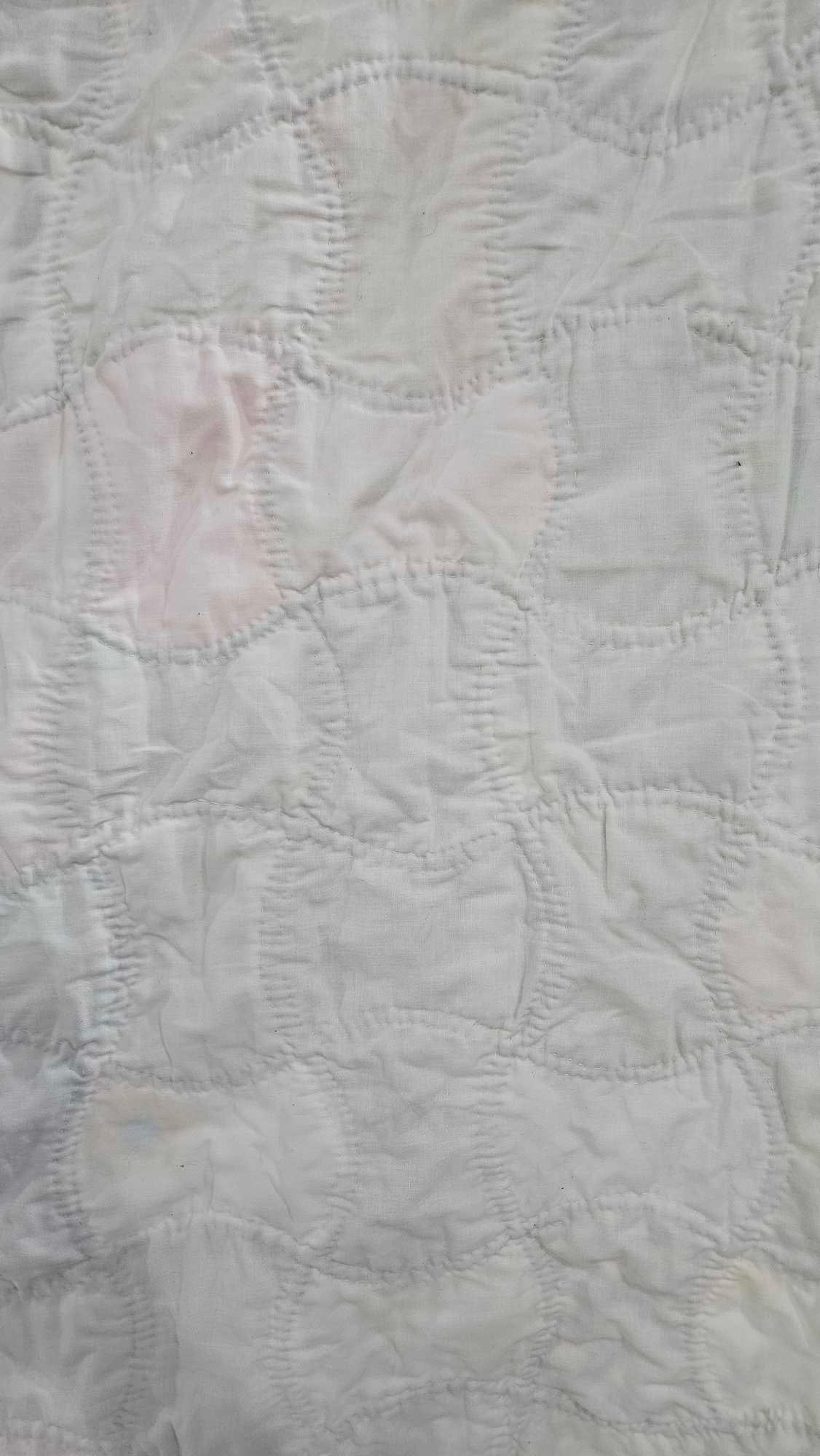 Hand Stitched Patchwork Feed Sack Bow Tie Quilt - 5