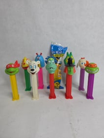 Pez Dispenser Lot Inc. Ninja Turtles, Aliens, Monsters, Animals and More
