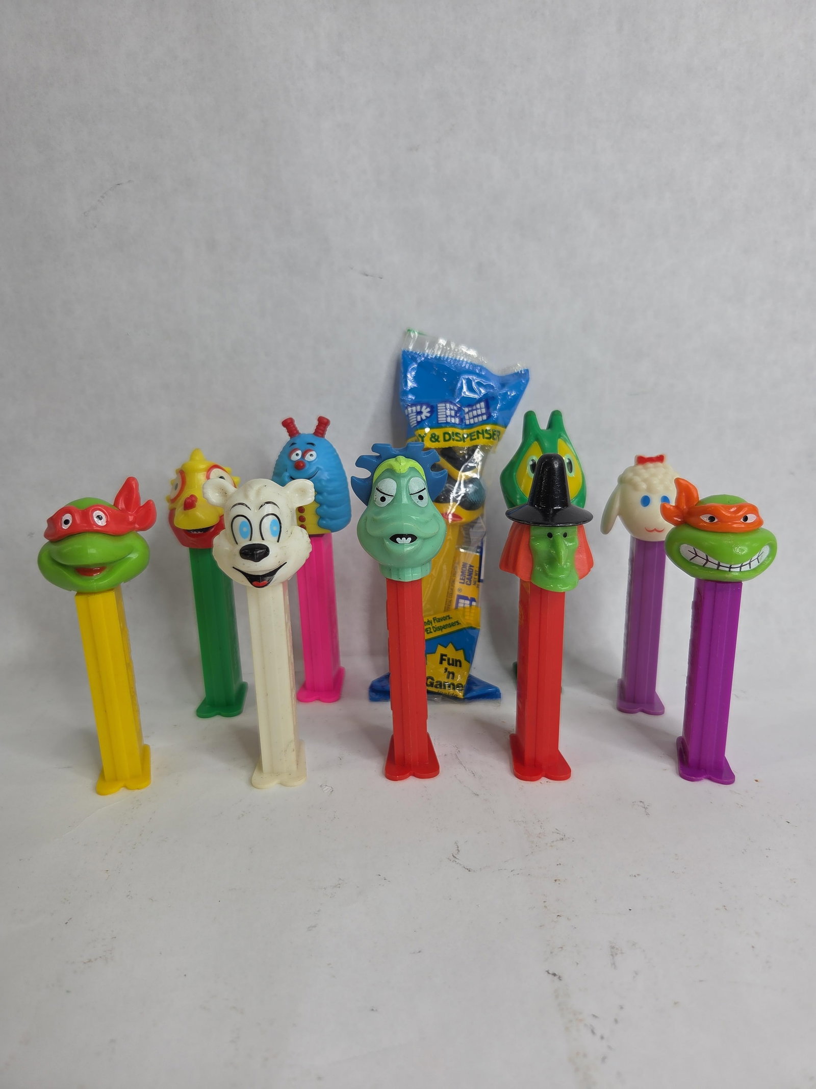Pez Dispenser Lot Inc. Ninja Turtles, Aliens, Monsters, Animals and More (1 of 7)