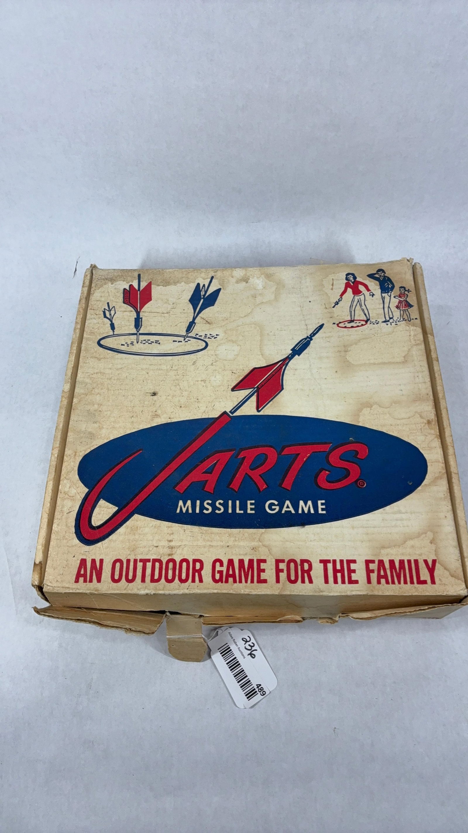 Jarts Co, Missile Game Adult Outdoor Yard Game: This great adult Jarts game is in used condition in original packaging