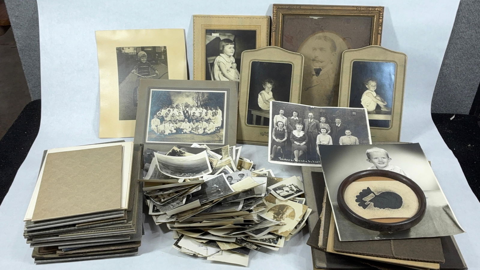 Cabinet Cards, Folios, Frames, Negatives and More Loaded Lot of Photographs (1 of 15)