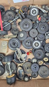 Wyandotte, Tootsie, Tonka, Hubley and More Tires and Wheel Accessory lot