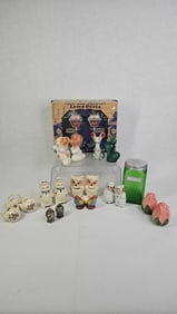 Great Lot of S&P Shakers & Tea Jar