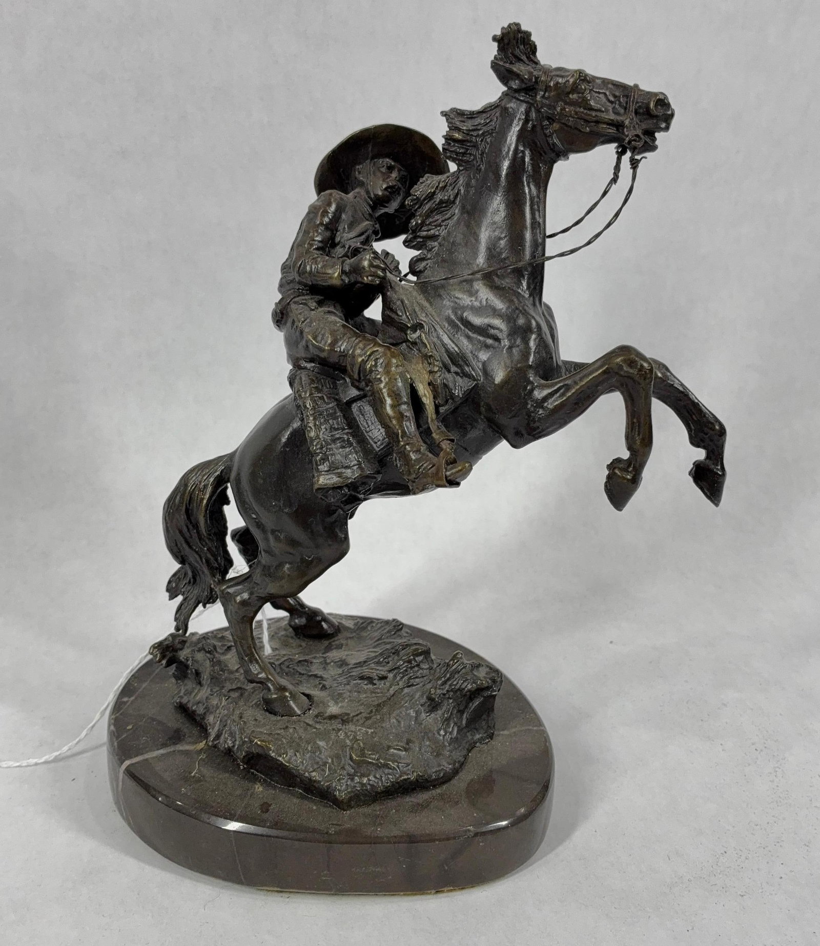 The Bronco Buster Bronze Figure (1 of 9)