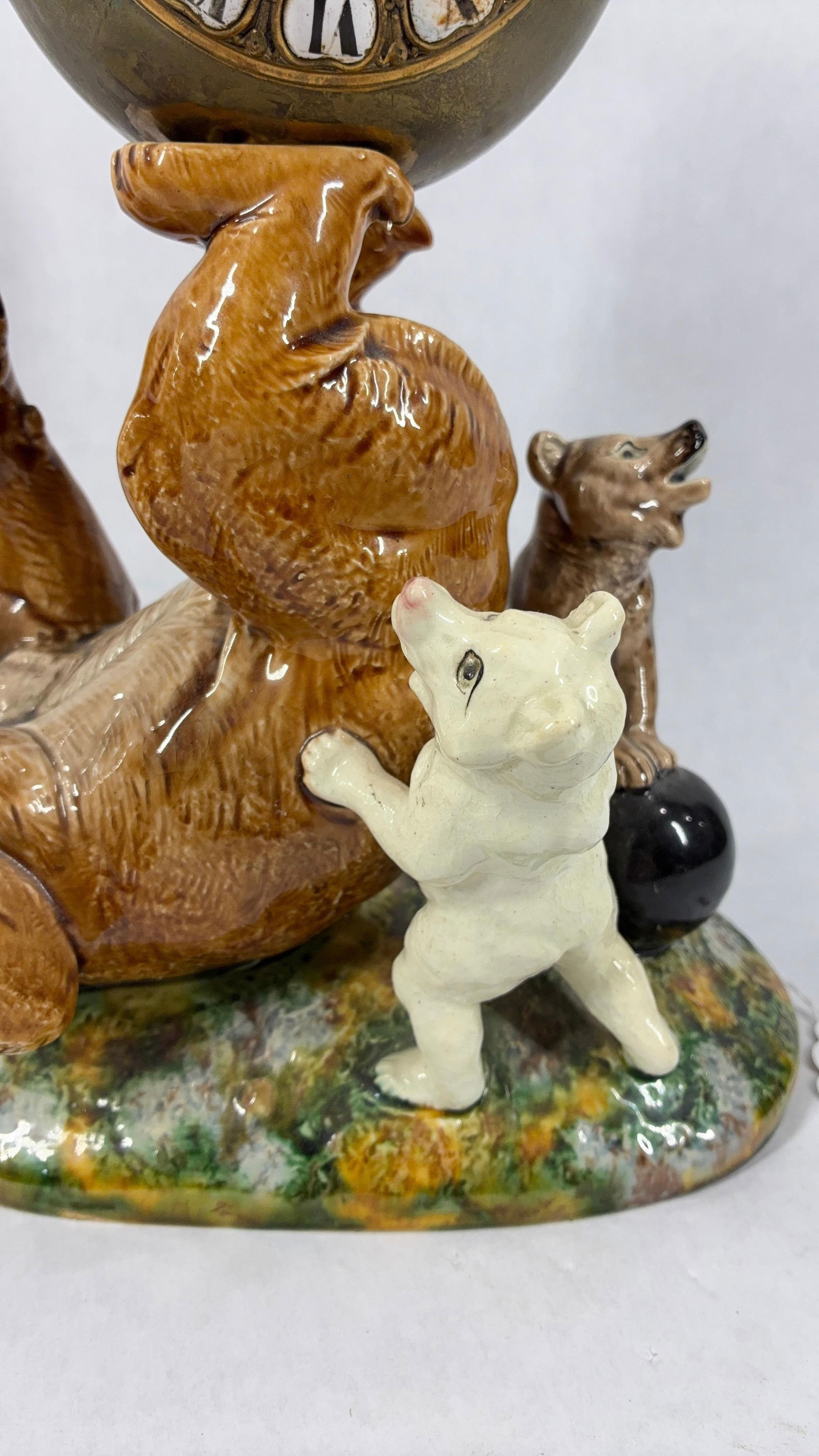 Playful Bears Desk Clock - 4